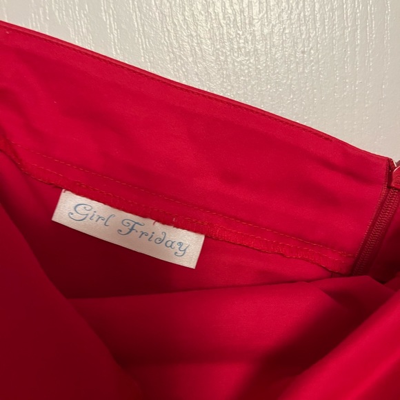 Girl Friday, strapless hot pink dress. Super cute and simple! - Picture 2 of 4